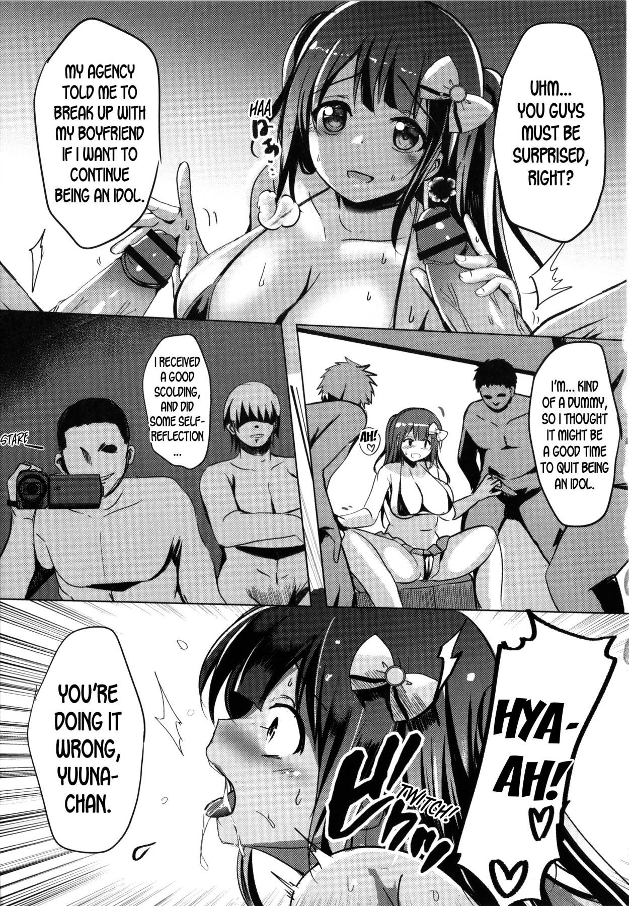 Hentai Manga Comic-Even if You Turn Into a Perverted Idol...-Read-9